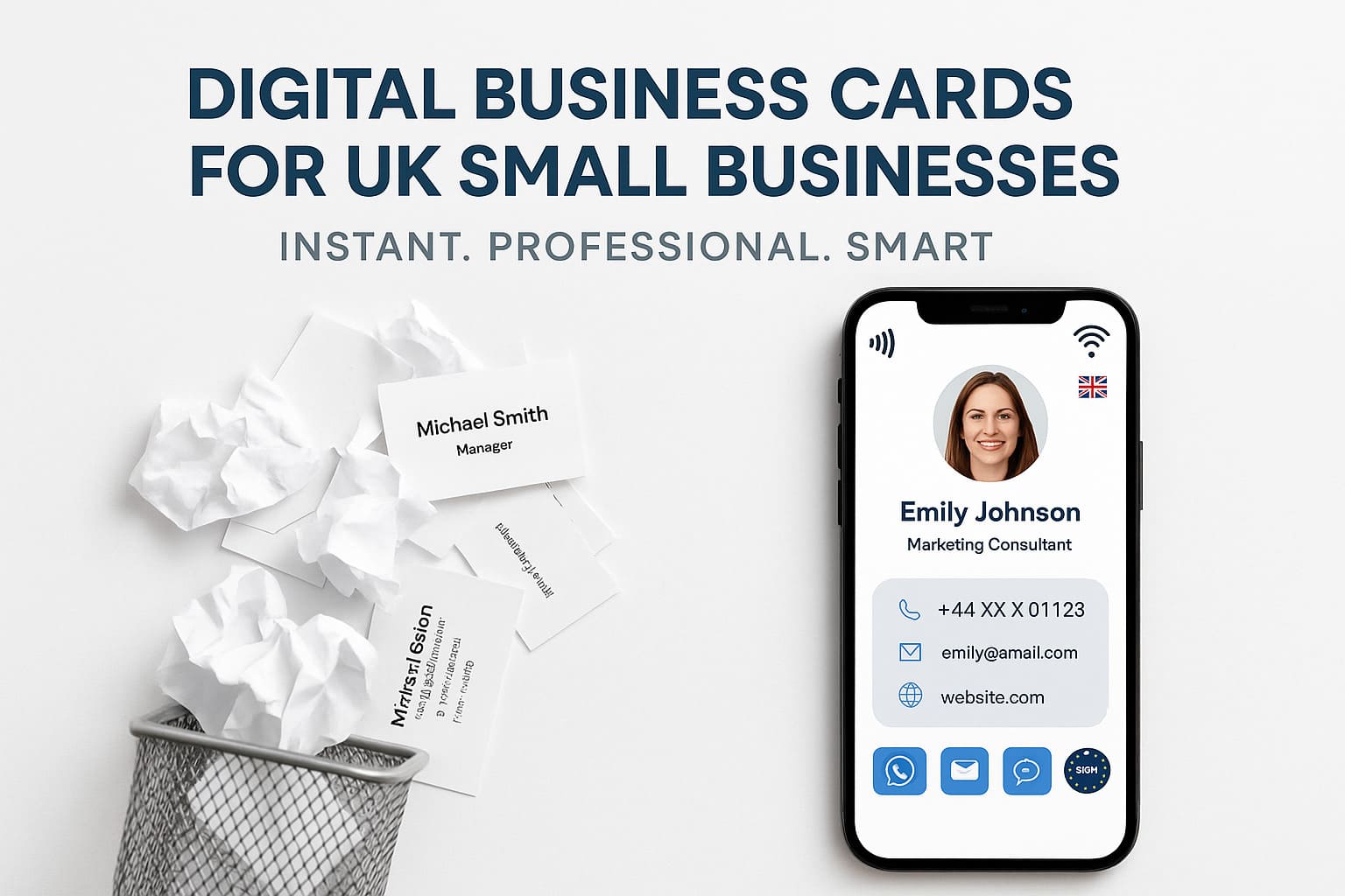 Digital Business Cards for UK Small Businesses: A Smarter, Greener Way to Network